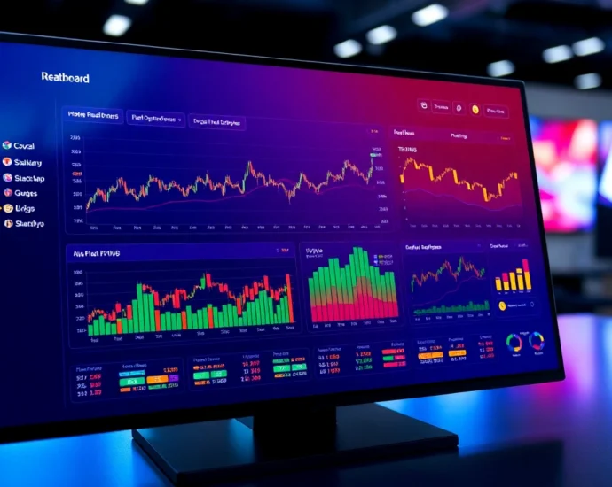 Download aicoin下载 with a modern crypto trading interface featuring real-time data and secure access on multiple devices, emphasizing ease of use and security.