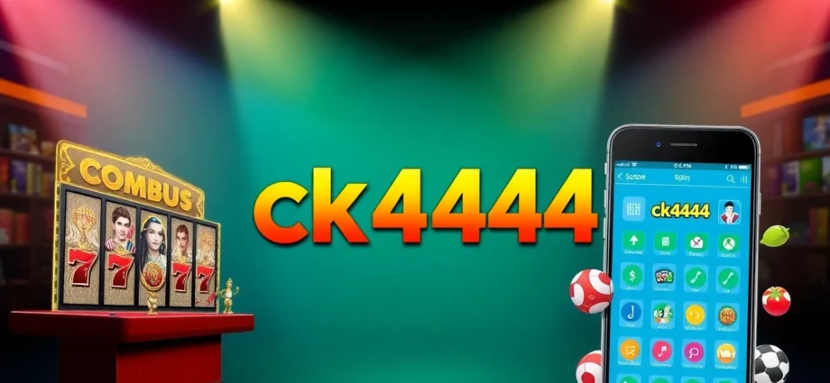 Interactive screenshot of the ck4444 com app clearly displaying game lobby, mobile compatibility, and seamless navigation, emphasizing an engaging online gaming experience for users.