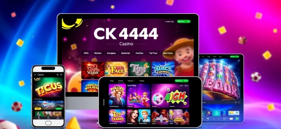 Screenshot of the ck4444 com app featuring popular slots and live casino games for Bangladeshi players, emphasizing seamless mobile access.