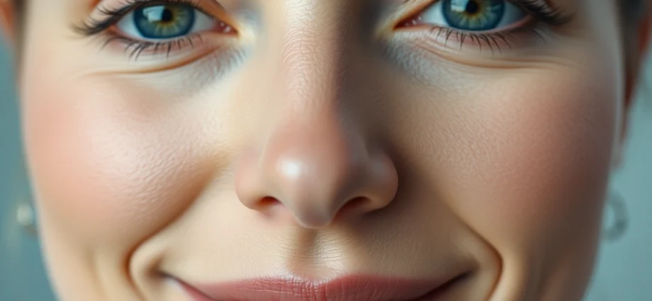 Refreshed look with bright eyes after Oberlidstraffung Zürich, highlighting rejuvenation and natural beauty.