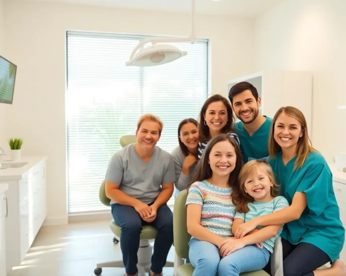 Professional team at Ventura Bright Dental providing friendly dental care in a modern,
