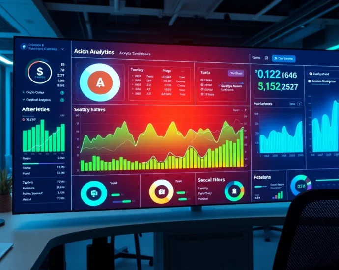 Aicoin market analysis dashboard displaying real-time data and dynamic charts for investors