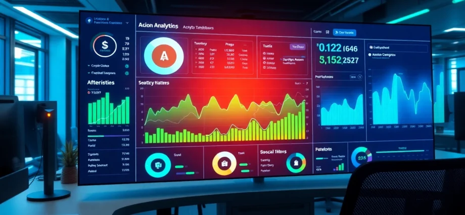 Aicoin market analysis dashboard displaying real-time data and dynamic charts for investors